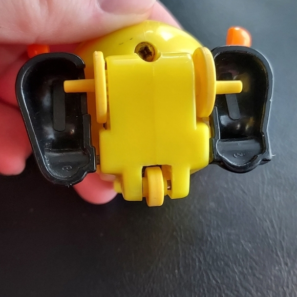 Pac-Man Wind Up Toy Figure 1984 Arcade Ghost Vintage Yellow - Picture 7 of 7